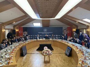 İ̇çişleri Bakanı Süleyman Soylu, Muhtarlarla Bir Araya Geldi