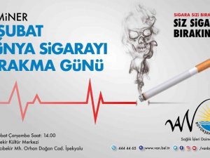 Van’da ‘Sigara Bırakma Günü’ Nedeniyle Seminer Düzenlenecek