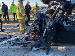 Bandırma’da Zincirleme Trafik Kazası: 5 Yaralı