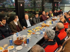 Başkan Tavlı, Temizlik İ̇şleri Müdürlüğü Personelleriyle Buluştu