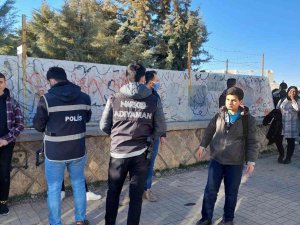 Kahta Polisi, Okulun İlk Gününde Denetim Gerçekleştirdi