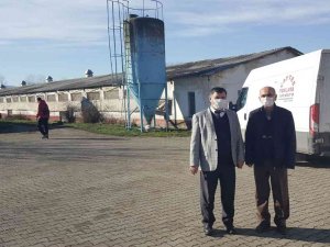 İ̇l Tarım Ve Orman Müdürü Çataklı, Tavuk Çiftliğini İnceledi