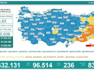 Son 24 Saatte Korona Virüsten 236 Kişi Hayatını Kaybetti