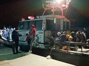 Datça’da Yunanlıların Geri İttiği 62 Düzensiz Göçmen Kurtarıldı