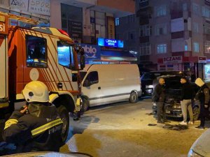 Seyir Halindeki Otomobilde Yangın Çıktı