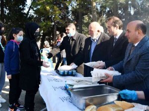 Öğrencilerle Sucuk Ekmekli Buluşma