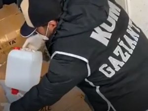 Gaziantep’te 180 Litre Etil Alkol Ele Geçirildi