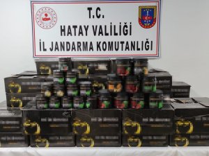 Hatay’da 258 Kilogram Kaçak Nargile Tütünü Ele Geçirildi