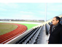 Bakan Kılıç, Spor Komplekslerinde İncelemelerde Bulundu