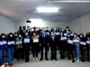 Almanya’da Staj Yapan Sarıgöllü Öğrenciler Sertifikalarını Aldı