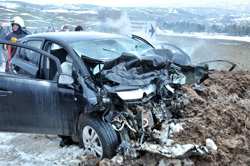 Samsun'daki kazada ölü sayısı 2'ye çıktı