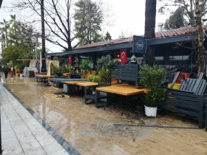Köyceğiz’de Fırtına Etkili Oldu