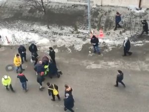 Aracıyla Polisi Sürükledi, Böyle Kaçtı