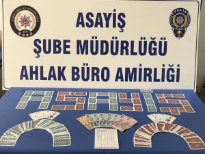 Aydın’da Kıraathaneye Kumar Baskını
