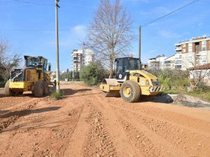 Kepez’de Yol Yapım Çalışması