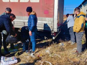 İ̇ki Göçmenin Tırdaki Umuda Yolculuğu Tekirdağ’da Son Buldu