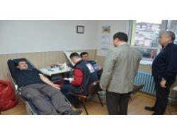 Kan Bağışı Kampanyasının Durağı Ertuğrulgazi İlk Ve Ortaokulu Oldu