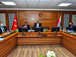 Dağdeviren Çalışmalarla İlgili Vali Baruş’a Bilgi Verdi