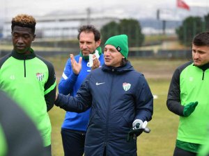 Bursaspor, Samsunspor Maçının Taktik Antrenmanını Yaptı