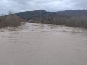 Sağanak Yağış Filyos Irmağında Taşkına Neden Oldu