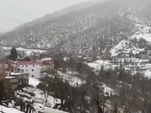 Zonguldak’ta Yeniden Kar Yağışı Başladı