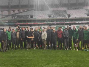 Giresunspor’da Champness Antrenmana Çıktı