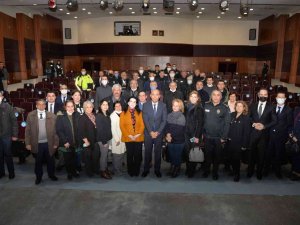 İ̇l Emniyet Müdürü Şahne, Konak Muhtarlarıyla Buluştu