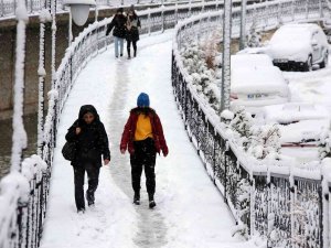 Gümüşhane’de Kar Yağışı