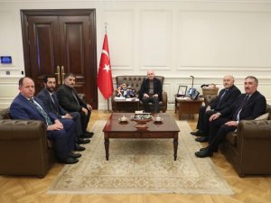 Bayburt Heyetinden İ̇çişleri Bakanı Soylu’ya Ziyaret