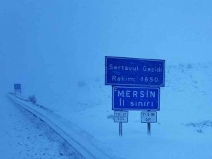 Sertavul Geçidi Ulaşıma Kapandı