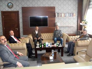 Eski Müdür Başak’tan Ağrı Milli Eğitim Müdürü Kökrek’e Ziyaret