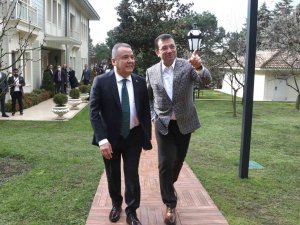 Başkan Böcek İ̇bb Başkanı İ̇mamoğlu İle Görüştü