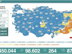 Son 24 Saatte Korona Virüsten 264 Kişi Hayatını Kaybetti