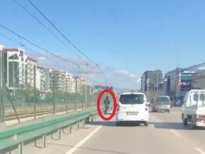 Bursa’da Tehlikeli Maraton... O Anlar Kamerada