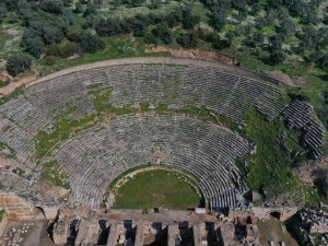 Büyükşehir’den Nysa Antik Kentine Destek