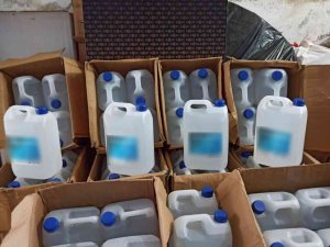Bodrum’da 235 Litre Etil Alkol Ele Geçirildi
