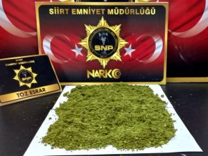 Siirt’te Şüpheli Araçta Uyuşturucu Madde Ele Geçirildi