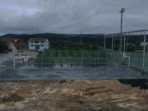 Çerkeşli’ye Modern Basketbol Sahası