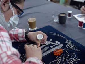 Çivi Ve Tellerden Sanat Ortaya Çıkıyor