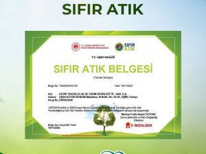 Gedik Piliç’e ‘Sıfır Atık’ Belgesi