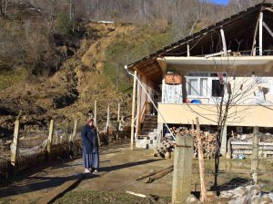 Bartın’da Heyelan Tehlikesi Bir Ev Boşaltıldı