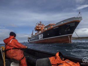 Antarktika Bilim Seferi Ekibi Beyaz Kıtaya Ulaştı