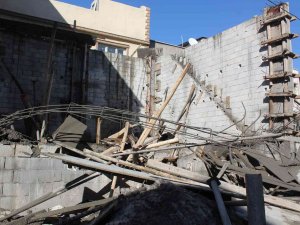Gaziantep’te Beton Dökülürken İnşaat Kalıbı Çöktü: 3 Yaralı