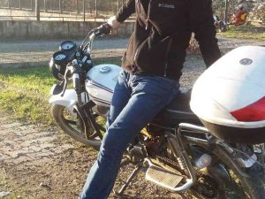 Park Halindeki Motoru Çaldılar