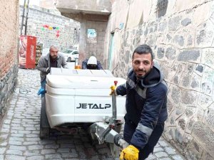 Suriçi’nde Oluşan Kanalizasyon Arızalarına Jet Vidanjörle Müdahale