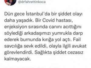 Ümraniye’de Sağlık Çalışanına Saldırıya Bakan Koca’dan Tepki