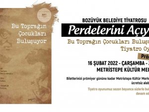Bozüyük Belediye Tiyatrosu Perdelerini Açıyor