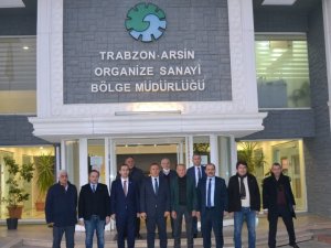 Milletvekili Cora’dan Trabzon Arsin Osb’ye Ziyaret