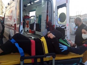 Otomobilin Çarptığı Yaya Yaralandı