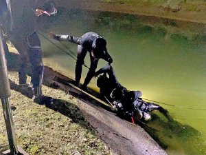 Sulama Kanalına Düşen Otomobilin Sürücüsü Hayatını Kaybetti